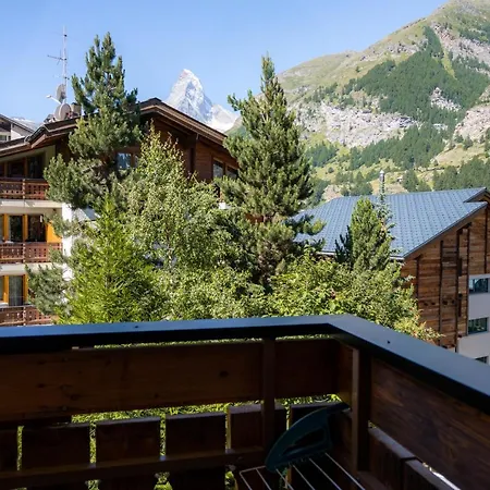 Sunnaeplaetzli- Aprt. 4p Matterhorn View/wifi 公寓 采尔马特