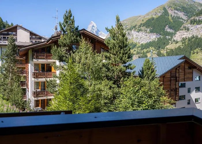 Apartament Sunnaeplaetzli- Aprt. 4p Matterhorn View/wifi Zermatt